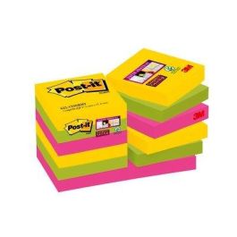 Post-it Bloc de notas adhesivas Super Sticky 47,6x47,6 mm, 90 hojas, pack de 12 blocs, colores surtidos Río de Janeiro Precio: 13.50000025. SKU: B1G67B4G5S