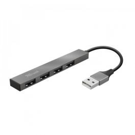 Trust Halyx Hub USB 2.0 4 Puertos Aluminio 480 Mbit/s Ref. 23786 Precio: 14.49999991. SKU: S7605056