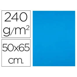 Liderpapel Cartulina 50x65 cm 240g/m2 Celeste Manualidades Precio: 65.49999951. SKU: B16PPKMZDE