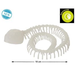 Serpiente Esqueleto Articulada Decoración Halloween Brillante en Oscuridad Plástico Resistente Precio: 1.49999949. SKU: B18EESPDPB