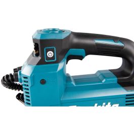 Makita DMP181Z Compresor de aire sin batería, 11,1 bar, 22 l/min, para Bicicleta, Negro, Azul