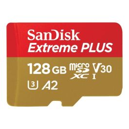 SanDisk Extreme PLUS microSDXC 128 GB Tarjeta de Memoria A2 V30 U3 Precio: 38.50000022. SKU: B1EBWN6G9B