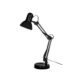 Q-connect Lámpara de Escritorio Polaris Metálica con Interruptor, Brazo Doble y 3 Articulaciones, Color Negro Precio: 22.6633. SKU: B13D3FXQHH