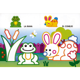 Susaeta Cuaderno para Colorear Mis Amigos 12 Páginas 20x27 cm