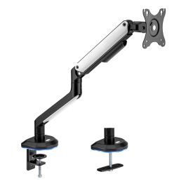 AISENS - SOPORTE DE MESA RGB GAMING CONTRAPESO GIRATORIO E INCLINABLE PARA MONITOR/TV 9KG (3 PIVOTES, 1 BRAZO) DE 17-32, NEGRO-BLANCO Precio: 34.89000031. SKU: B1CKW3SVBR