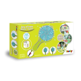Smoby Ducha de mano 3 en 1 compatible con hogares Smoby, ajustable, para jardín