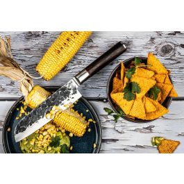 Forged Cuchillo Santoku FOR8720039623521 - Acero Japonés 440C - Mango de Madera de Dalbergia - 18 cm Precio: 61.49999966. SKU: B159V42VJR