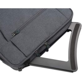 MANHATTAN Soporte Ajustable para Portátil/Tablet 5 Niveles, de 10" a 15.6", Ergonómico de Acero, Negro, hasta 5 kg
