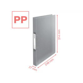 Esselte Colour Breeze Carpeta 2 Anillas Redondas 25 mm DIN A4 Polipropileno Colores Surtidos