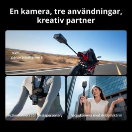 DJI Osmo Cámara 360° - Sensor 1, Vídeo Nativo 8K, Foto 360° 120 MP - AABDK18394