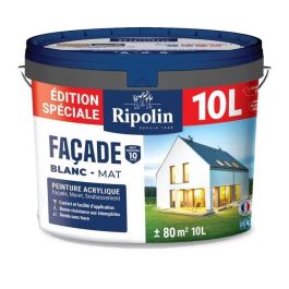 Ripolin RIP3174269079835 Pintura para Fachadas Blanco Mate 10 Litros Precio: 85.49999997. SKU: B1BFVTEHNH