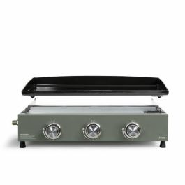 Livoo DOC324 Plancha de gas de 3 quemadores con acabado en Verde y Negro Livoo DOC324 Plancha de gas de 3 quemadores con acabado en Verde y Negro