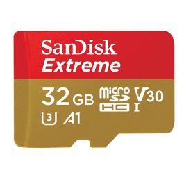 Tarjeta de Memoria SanDisk Extreme 32GB microSD HC UHS-I con Adaptador/ Clase 10/ 100MBs Tarjeta de Memoria SanDisk Extreme 32GB microSD HC UHS-I con Adaptador/ Clase 10/ 100MBs