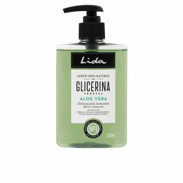 Lida Jabón de Manos 100% Natural Glicerina y Aloe Vera para Pieles Sensibles | Hidratante y Suavizante 250 ml Precio: 2.59000016. SKU: B16L8PRSYW