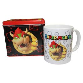 Nintendo Hucha y Taza de Cerámica Bowser Super Mario Bros