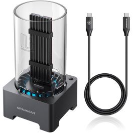 GRAUGEAR G-M2DK-U4-40G Docking Station USB 4.0 para M.2 PCIe Gen4x4 NVMe SSD, 40 Gbit/s con Ventilador Integrado, Gris Aluminio Precio: 121.88999977. SKU: B15AFV4C92