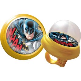 Licensing Timbre Infantil Batman CZ10965 para Bicicleta con Sonido Característico y Gráficos DC Comics, Fácil de Instalar
