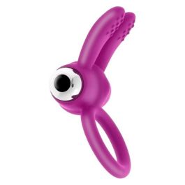 Anillo para el Pene S Pleasures Duo Flap Rosa Anillo para el Pene S Pleasures Duo Flap Rosa