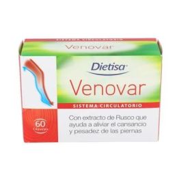 Dietkum Venovar Circulación Piernas Cansadas con Rusco y Vitamina C, 60 Cápsulas Precio: 23.4999996. SKU: B1DLQJJCHV