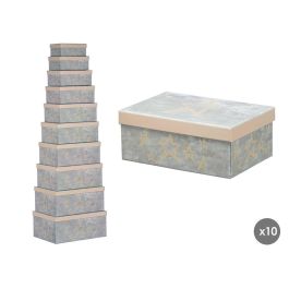 Set 10 Cajas Estrellas Crema Pincello 37X17CM (2 Unidades) Precio: 50.88999971. SKU: B15JYVDWKQ
