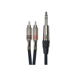 Cable De 3 Metros De Largo. 2 Rca Macho A Jack Macho Stereo Precio: 8.49999953. SKU: B14Y8JEGX7