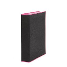 Pardo Carpeta Anillas 2x25 mm A4 Forrado Negro Soft Con Borde Neon Rosa Precio: 3.50000002. SKU: B15RM35KYN