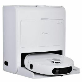 EZVIZ EZV1692798895779 Aspiradora Robot RS2 con Base Multifunción Lavado, Secado, Limpieza y Recarga Automática 4000 Pa