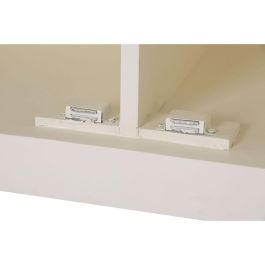 Vitrina Home ESPRIT Crema Marrón oscuro Madera de mango Madera MDF 150 X 45 X 190 CM