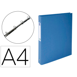 Exacompta Carpeta de 4 Anillas 30 mm Redondas Din A4 Cartón Forrado Azul Clean'Safe Precio: 4.58999948. SKU: B18XCKH8DQ
