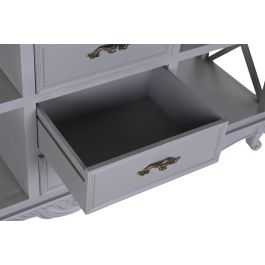 DKD Home Decor Victoria Buffet Tradicional Gris Natural Paulownia Mdf 132 x 40 x 84.5 cm