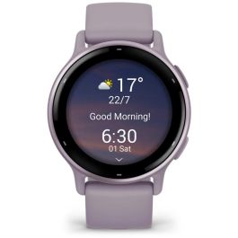 Garmin vivoactive 5 Orchidee Smartwatch AMOLED Pantalla táctil GPS 1.2" 4GB 5 ATM Resistente al Agua Unisex
