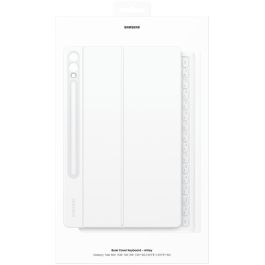 Samsung Book Cover Keyboard für Tab S10+/S9+/S9 FE+ white