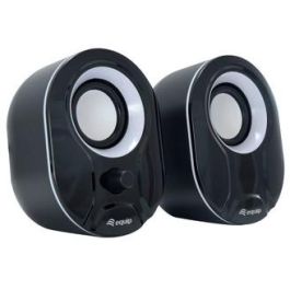 Equip Altavoces Estéreo 2.0 245333 Negro USB Jack 3.5mm para PC Portátil MP3 Potencia 6W RMS 3W Sonido de Calidad Alta Fidelidad Sin Distorsiones Precio: 13.50000025. SKU: S7803913