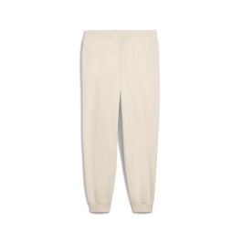 Pantalón Largo Deportivo Puma Maximal Metallic Com Beige Mujer