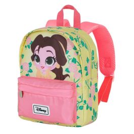 KARACTERMANIA Mochila preescolar La Bella y la Bestia Disney Bella 27cm con bolsillo frontal