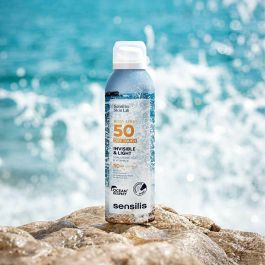 Sensilis INVISIBLE & LIGHT Spray Corporal SPF50+ Protector Solar Antiedad con Schisandra Chinensis Absorción Rápida Pack 2 x 200 ml