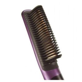 Cepillo para el Pelo con Placas Cerámicas Jocca 6018/ Negro Morado