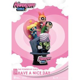 Beast Kingdom Diorama PVC Las Supernenas de 15 cm - Figura de The Powerpuff Girls Dstage