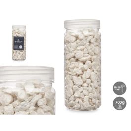 Bote Piedra Metalizada 10-20 mm, 700 g, Blanco - Giftdecor (12 Unidades) Precio: 18.49999976. SKU: B15SAR59X2