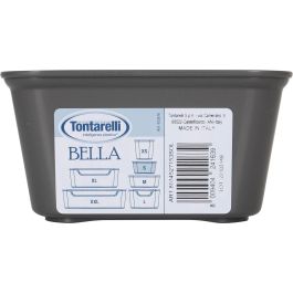 Tontarelli Caja Mini Bella 14 cm x 11 cm x 7 cm con Tapa (12 Unidades)