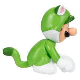 Nintendo Figura Luigi Felino Super Mario Articulado 6,5cm