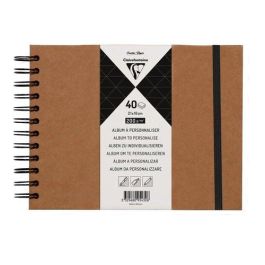Album De Fotos Clairefontaine Diy Kraft Tapa Dura 21X16 Cm 40H 200G Precio: 9.9499994. SKU: B1KCD9JGD3