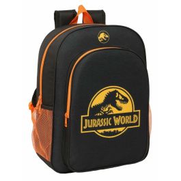 Safta Mochila Adaptable a Carro Jurassic World 33x42x14cm para Niños +3 Años