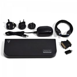 Hub USB V7 UDDS2 Negro 100 W Precio: 89.49999982. SKU: S55149589