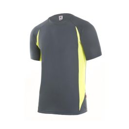 Velilla 105501 Camiseta Técnica Bicolor Calpi Manga Corta Tejido Bird-Eye Transpirable Varios Colores Tallas S-3XL
