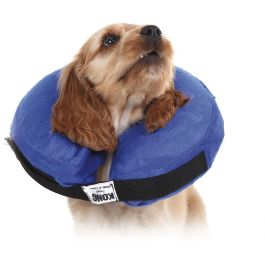 KVP Kong Cloud Collar Hinchable Acolchado para Perros y Gatos 15-25 cm
