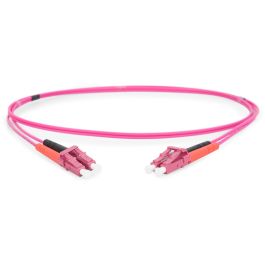 Digitus LWL Patchkabel LC -> LC 1.00m Multimode Duplex OM4 Fibra Óptica Multimodo Violeta 2mm LSZH