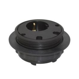 Forming Function Powerdot - Estación de Conexión y Organizador de Cables, Toma Eléctrica con 4 Puertos, Tapa Extraíble para Escritorio