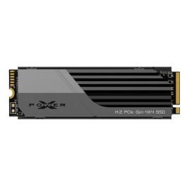 Silicon Power SP01KGBP44XS7005 SSD 1TB NVMe PCIe Gen 4x4 con disipador, hasta 7300MB/s lectura, 6800MB/s escritura