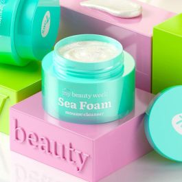 7Days SEA FOAM Mousse Desmaquillante Facial con Pantenol, Aloe Vera y Árbol del Té para Limpieza Profunda, Todo Tipo de Pieles 50 ml